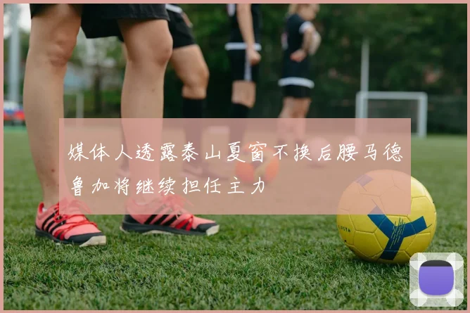 媒体人透露泰山夏窗不换后腰马德鲁加将继续担任主力